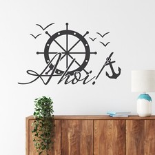 Wandtattoo Badezimmer Ahoi