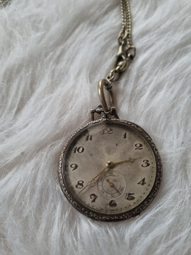 800er silber taschenuhr - 800er,