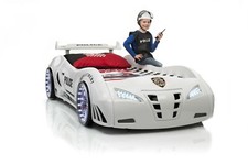 Autobett Kinderbett Polizei