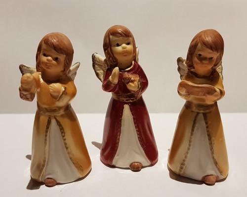 3er set kleine engel rot - kleine,