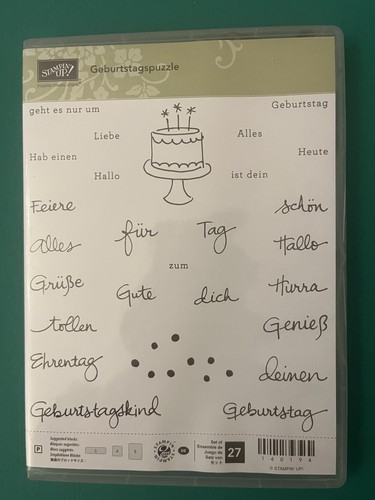 Stampin stempelset - up,