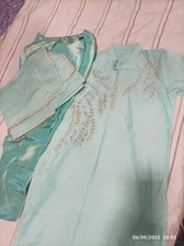 Pakistani Panjabi Partykleidung: Kurta, Trauzer, Dupatta