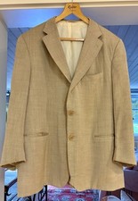 Herren Sakko Handgefertigte Herrenjacke Schneiderei R. Böll Gr 62 Wolle u. Seide