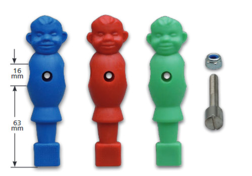 Komplettset kicker figuren - komplettset,