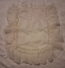 Bezug alt mit Rüschen für Kinderwagen