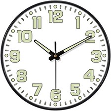 Glow in The Dark Wall Clock