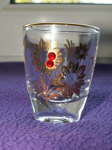 Seltenes schnapsglas 60er - ,