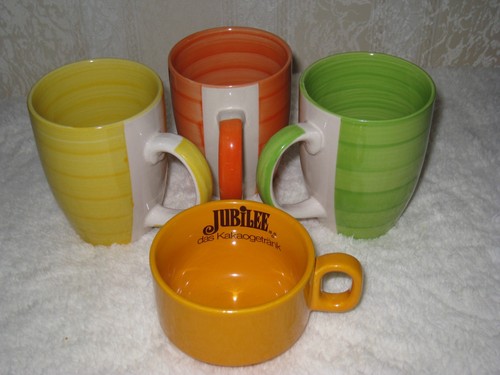 4er porzellan kaffeetassen - 4er, kaffeetassen-set