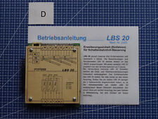 Lauer LBS 20 Schattenbahnhofsteuerung (Einfahrt) für 3 Gleise / Analog (d)