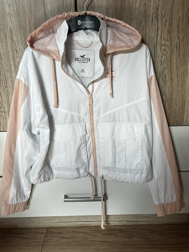 Hollister windbreaker weiß - hollister,