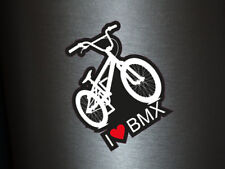 1 x Aufkleber I Love BMX