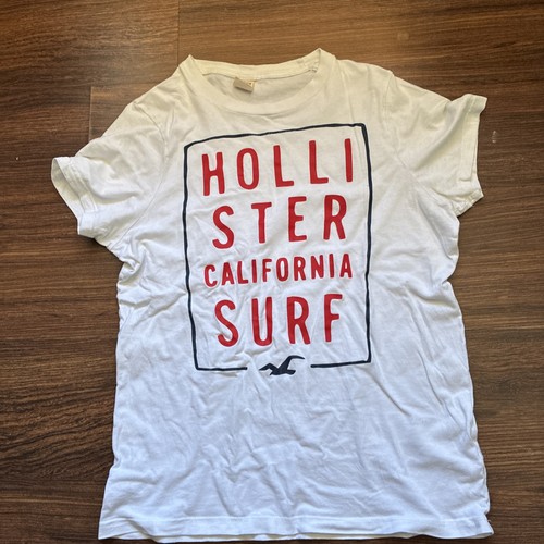 Hollister shirt weiß - hollister, m