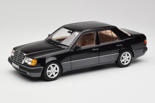 Mercedes 500e w124 - mercedes, black