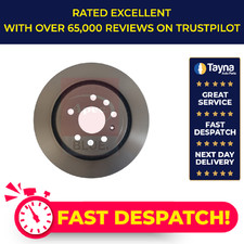 2x Brake Discs Pair Vented