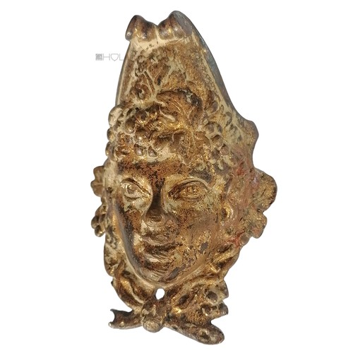 Bronze möbelbeschlag büste - bronze,