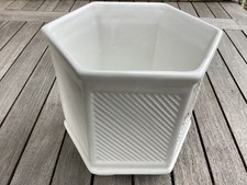 Porzellantopf,Übertopf,Bumentopf 6-eckig