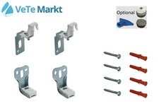 HK Befestigung Heizkörper ohne Halterung Laschen Wand Konsolen Abstand variabel