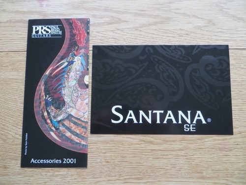 2001 prs santana guitar - 2001,
