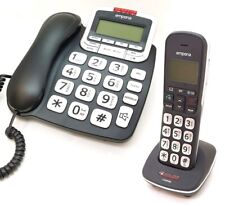 Emporia GD61ABB Senioren Telefon Set Schnurlos Schnurgebundenes m. AB Großtasten