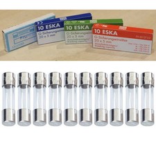 10 Stück Feinsicherungen 5x20 mm - gr. Auswahl - Glassicherung - AUSVERKAUF