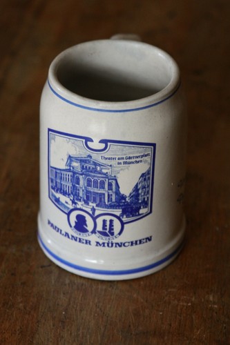 Bierkrug steinzeug paulaner - bierkrug,