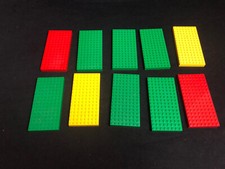 Lego 10x Grundplatte 8x16