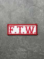 FTW PATCH zum AUFNÄHNEN