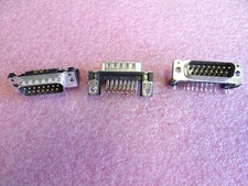 3 x Sub-D-Stecker 15 polig