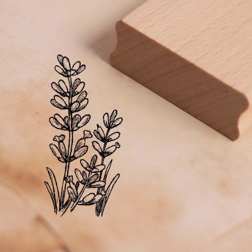 Motivstempel lavendel stempel - lavendel,