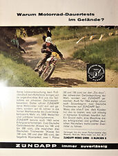 Werbeanzeige ca. DIN A5: Zündapp KS100  1964  (MW5-Zü-Meistertitel-2)