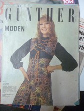 uralte Zeitschriften Mode betreffend 1938-1970er Beyer Günther Neuer Schnitt