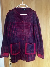 Damen dicke Strickjacke 46