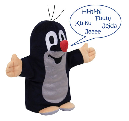 Handpuppe der kleine maulwurf - der,