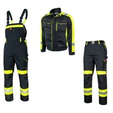 Classic VIS Latzhose Bundhose Jacke Arbeitshose Arbeitsjacke Arbeitsbekleidung