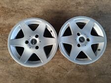 2x original Smart 0006673V003 5,5Jx15H2 ET-1 ForTwo 450 ALUFELGE FELGE HA