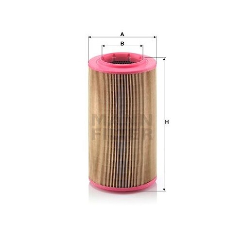 Luftfilter mann filter 17 - mann-filter, c