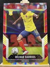 Panini FIFA Score 2021-22 Soccer Cards Red Laser Karte Nr. 88 Wilmar Barrios RC