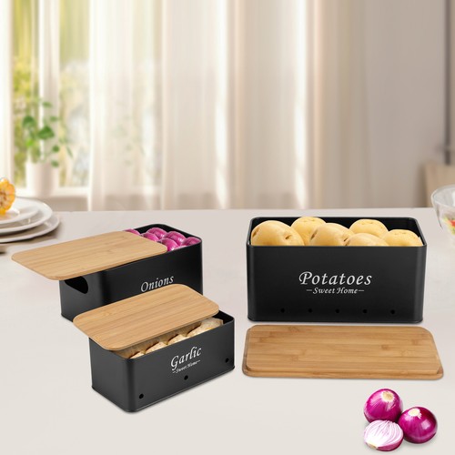 3pcs kartoffeln zwiebeln - 3pcs,