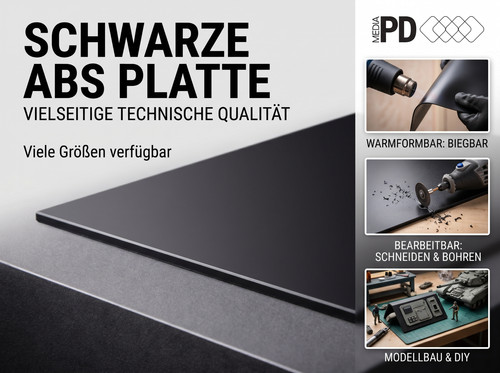 Abs kunststoffplatte 5 mm - 1, 3