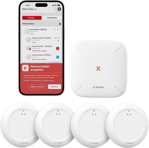 Sense wassermelder wlan mit - wassermelder,