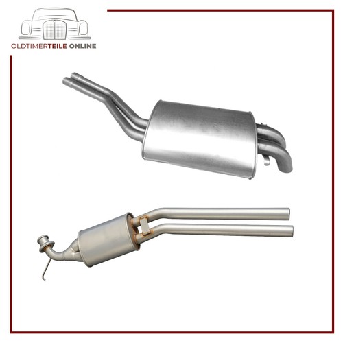 Auspuff set für mercedes - mercedes, sl