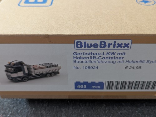 Blue brixx gerüstbau lkw - blue,