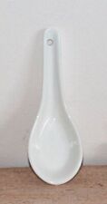 06-24 Löffel 1 Stk Reislöffel Dessert Suppenlöffel weiss China Gastronomie