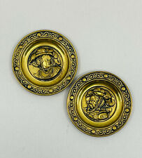 2 Goldblech Puppenstube