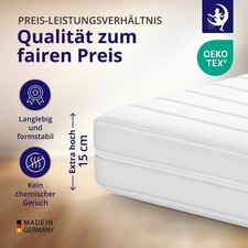 7 ZONEN KALTSCHAUM MATRATZE