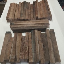 36 St.  amerikanischer Nussbaum  Kantholz Drechselholz Bastelholz Abschnitte 