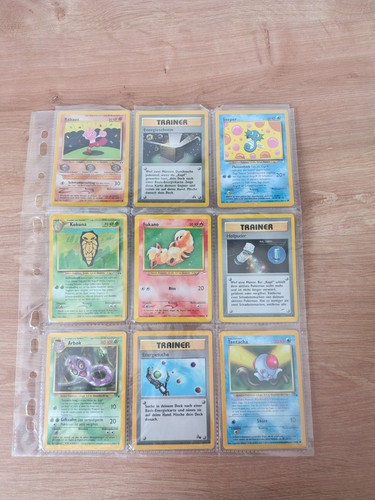 Pokemon karten sammlung 9x - pokemon,