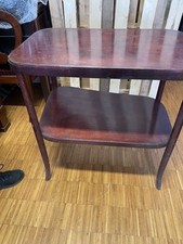 Thonet beistelltisch mahagoni - thonet,
