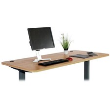 B-WareTischplatte MCW-D40, Schreibtischplatte, 160x80cm braun Struktur