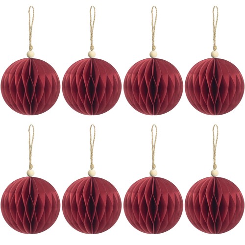Papierkugeln weihnachtskugeln - papierkugeln,